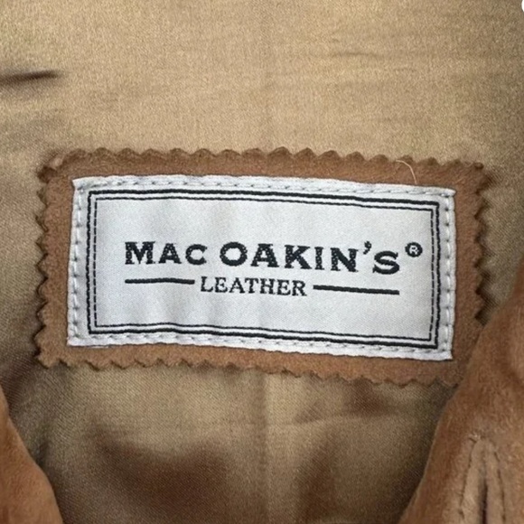 Cognac Suede Barn Jacket / Coat - Picture 6 of 16